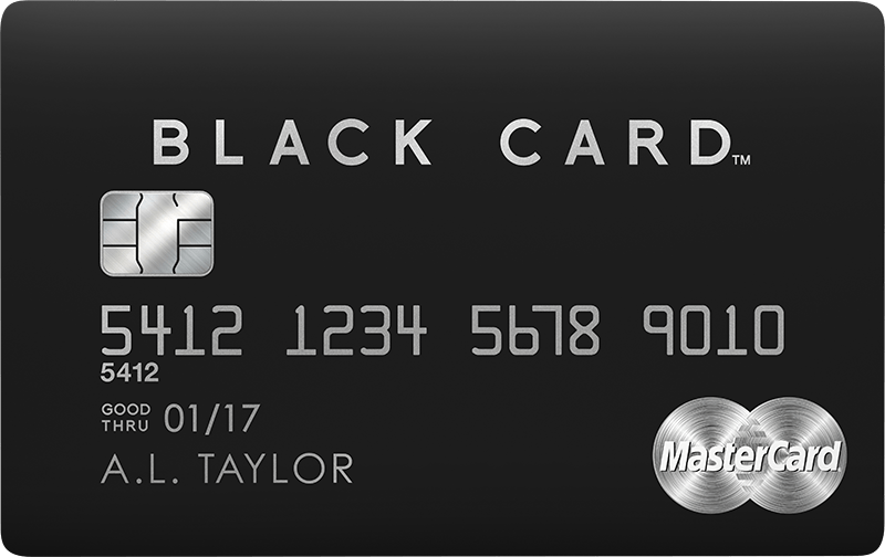 MasterCard Black Card Card details and review