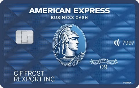 The American Express Blue Business Cash™ Card card art