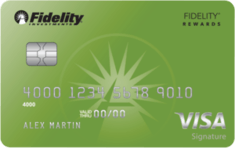 Fidelity® Rewards Visa Signature® Card