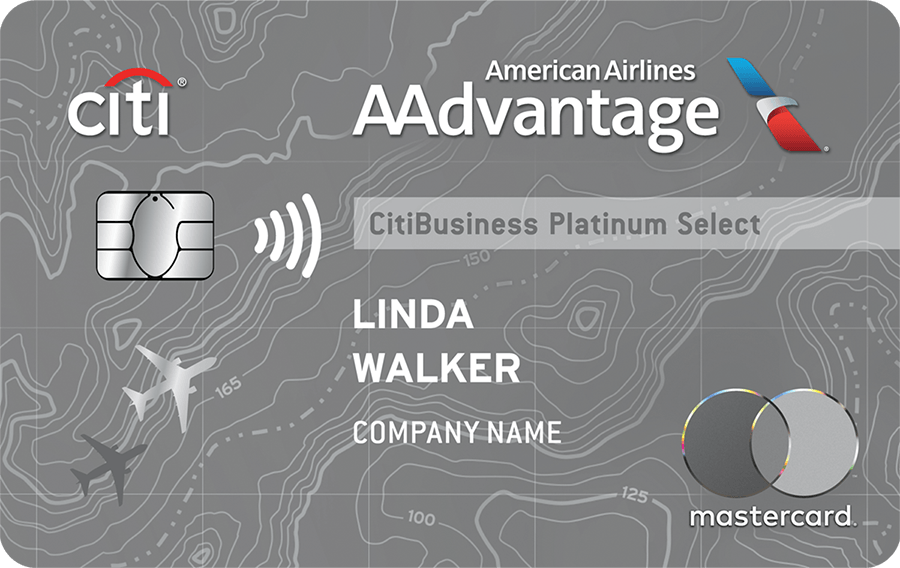 CitiBusiness® / AAdvantage® Platinum Select® Mastercard® Logo