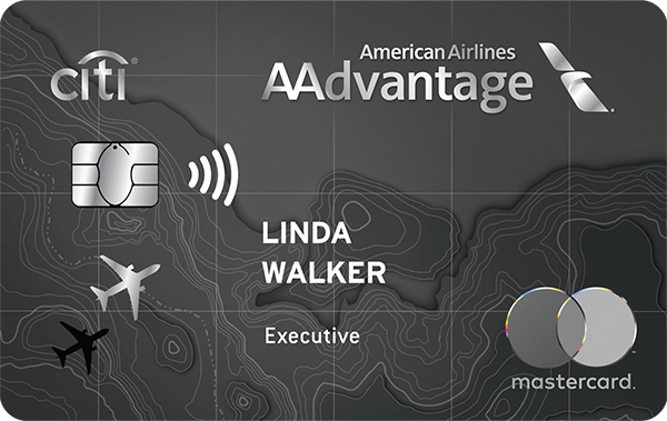 Citi® / AAdvantage® Executive World Elite Mastercard® Card Art