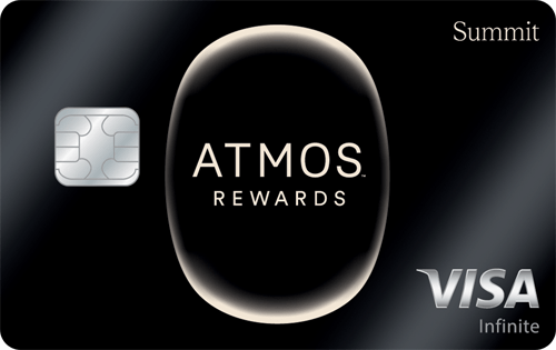 card art for the Atmos™ Rewards Summit Visa Infinite® Credit Card