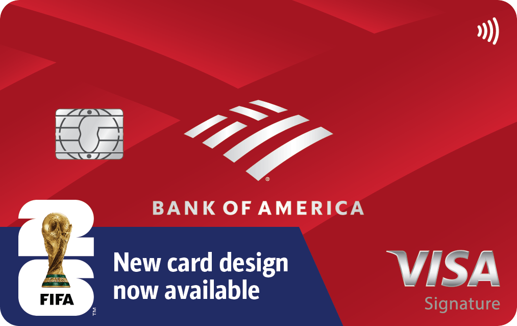 card art for the Bank of America® Customized Cash Rewards credit card