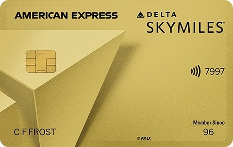 Delta SkyMiles® Gold American Express Card Card Art