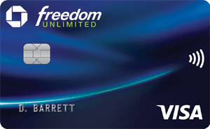 Chase Freedom Unlimited® card art