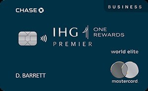 IHG One Rewards Premier Business Credit Card card art