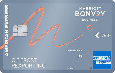 card art for the Marriott Bonvoy Business® American Express® Card