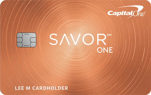 Capital One SavorOne Cash Rewards Credit Card card art