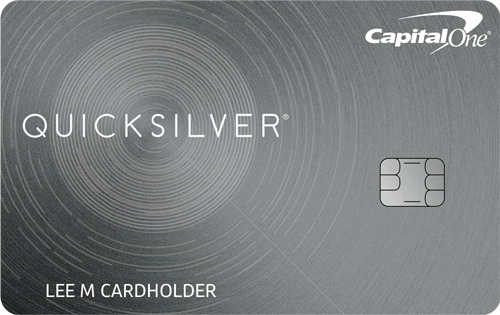 capital one quicksilver cash rewards card art