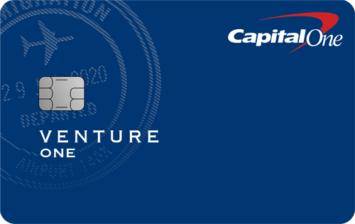 card art for the Capital One VentureOne Rewards Credit Card