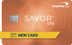 Capital One SavorOne Student Cash Rewards Credit Card