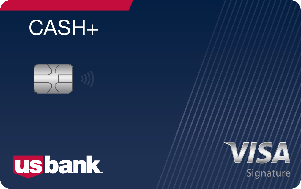 U.S. Bank Cash+® Visa Signature® Card card art