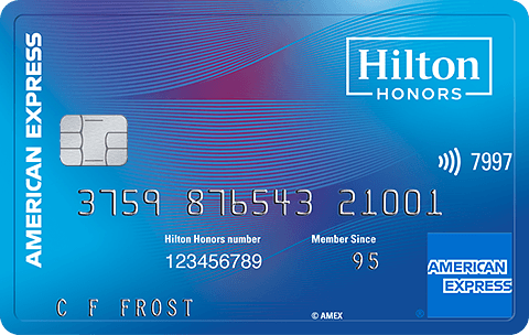 Hilton Honors American Express Card Card Art