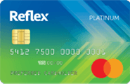 card art for the Reflex® Platinum Mastercard®