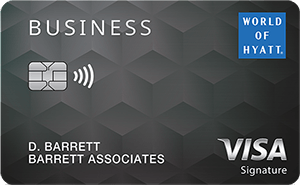 World of Hyatt Business Credit Card Logo