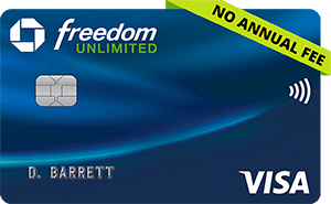 card art for the Chase Freedom Unlimited®