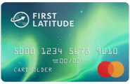 card art for the First Latitude Platinum Mastercard® Secured Credit Card