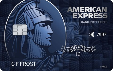 American Express Blue Cash Preferred card art
