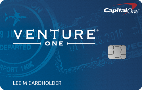 Capital One VentureOne Rewards Credit Card card art