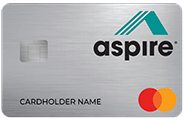 card art for the Aspire® Cash Back Reward Card