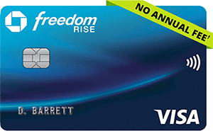 card art for the Chase Freedom Rise℠