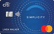 Citi Simplicity<sup>®</sup> Card